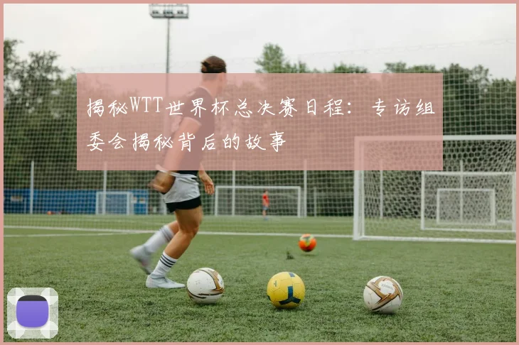 揭秘WTT世界杯总决赛日程：专访组委会揭秘背后的故事